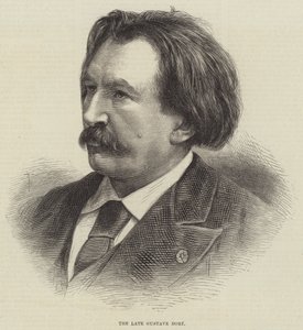Avdøde Gustave Dore (gravering) av English School