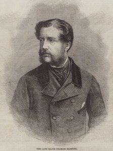 Avdøde major Charles Nasmyth (gravering) av English School