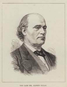 Avdøde herr Alfred Wigan (gravering) av English School