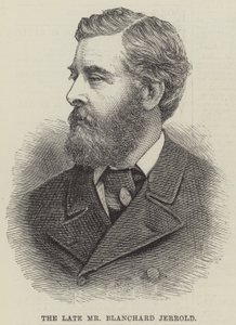 Avdøde herr Blanchard Jerrold (gravering) av English School