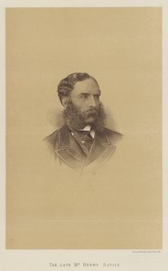 Avdøde Mr Henry Savile (litho) av English School