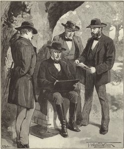 Avdøde herr Jefferson Davis av English School