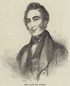 Avdøde Mr Parry (gravering) av English School