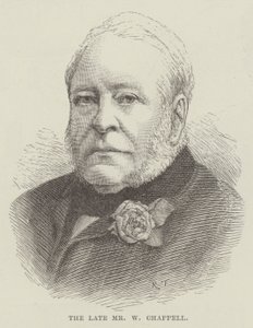 Avdøde Mr W Chappell (gravering) av English School