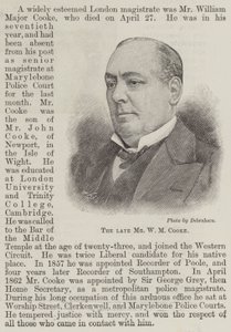 Avdøde Mr WM Cooke (gravering) av English School