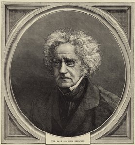 Avdøde Sir John Herschel av English School