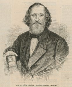 Avdøde Thomas Wakley, MP for Finsbury og grunnleggerredaktør av The Lancet av English School