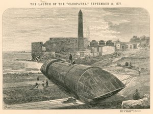 Lanseringen av Cleopatra, 8. september 1877 av English School