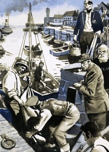 De små båtene som var med i evakueringen i Dunkerque av English School