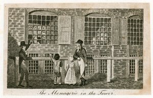 Menasjeriet i Tower of London rundt 1820 av English School