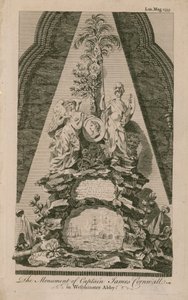 Monumentet til kaptein James Cornwall av English School