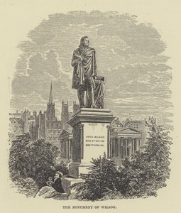 Monumentet til Wilson (gravering) av English School