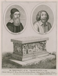 Monumentet til Tradescants i kirkegården til St Mary, Lambeth av English School