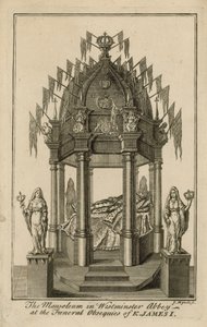 Monumentet til kong James I av English School