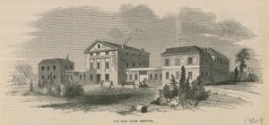 Det nye Fever Hospital, London av English School