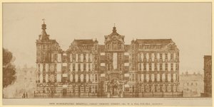 Det nye homøopatiske sykehuset, Great Ormond Street av English School