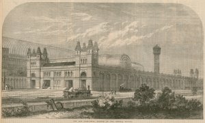 Den nye høynivåstasjonen ved Crystal Palace av English School