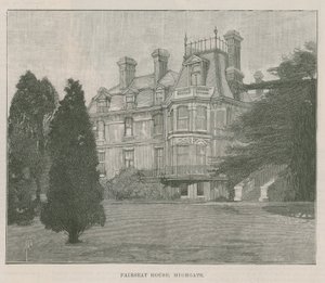 Den nye offentlige parken ved Highgate: Fairseat House av English School