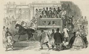 Den nylig forbedrede Omnibus fra Adams & Co av English School