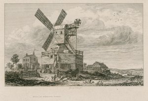 Den gamle møllen på Wimbledon Common av English School