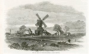 Den gamle møllen på Wimbledon Common av English School