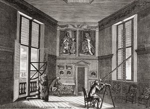 Det gamle observasjonsrommet, Greenwich, fra A Short History of the English People av J. R. Green, utgitt 1893 av English School