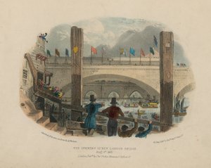 Åpningen av den nye London Bridge av English School