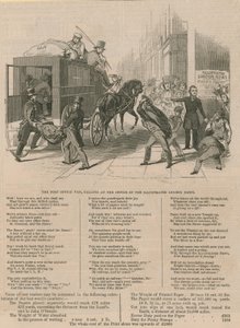 Postkontoret på kontoret til Illustrated London News av English School