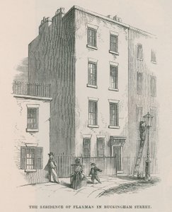 Residensen til John Flaxman i Buckingham Street av English School