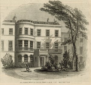 Residensen til Sir Robert Peel av English School
