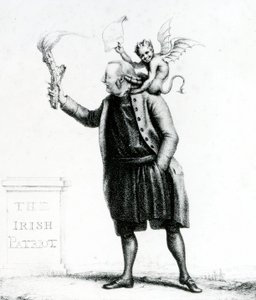 Høyre Rev. Volunteer B av D, utgitt av Richard Morton Paye, 1784 (stipple) av English School
