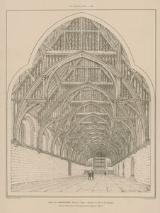 Taket på Westminster Hall av English School