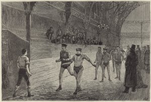 Seks dagers fotgjengerkamp i Landbrukshallen av English School