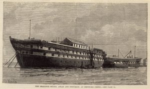 Koppehulene, Atlas og Endymion, ved Deptford Creek av English School
