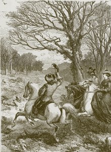 Die Hirschjagd von English School