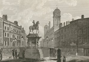 Statuen av Charles I til hest av English School