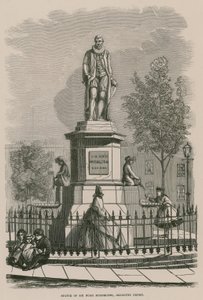 Statuen av Sir Hugh Myddleton ved Islington Green av English School