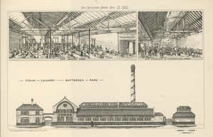 Die Dampfwäscherei im Battersea Park