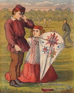 Den revne dragen (fargelitografi) av English School