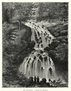 Fossen, Faymont-kaskaden (gravering) av English School