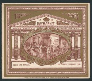 Theatre Royal, Haymarket, London av English School