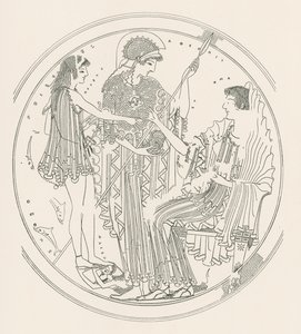 Theseus og Amfitrite (gravering) av English School