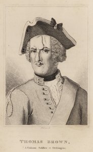 Thomas Brown, en tapper soldat ved Dettingen av English School