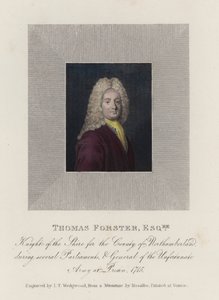 Thomas Forster (farget gravering) av English School