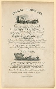 Thomas Haines. Annonse av English School