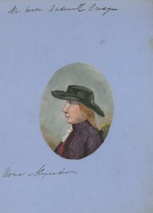 Thomas Hependen, huset, Bridewell Bridge (wc på papir) av English School