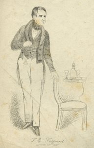 Thomas Noon Talfourd (etsing) av English School