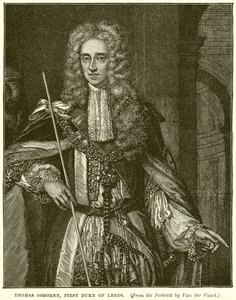 Thomas Osborne, første hertug av Leeds av English School
