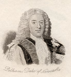 Thomas Pelham Holles, 1. hertug av Newcastle, fra 