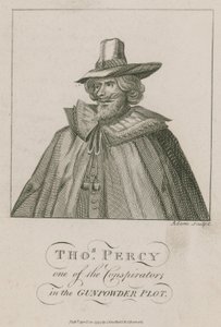 Thomas Percy, en av konspiratørene i Kruttplottet av English School